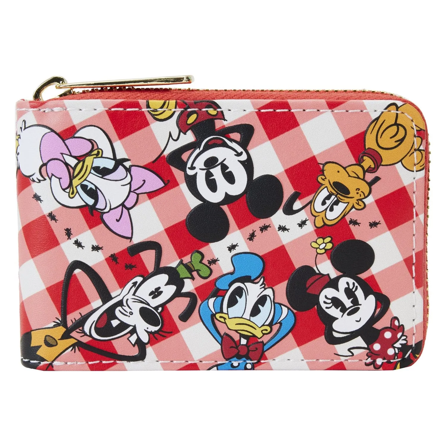 Loungefly Disney Mickey and Friends Picnic Accordion Wallet