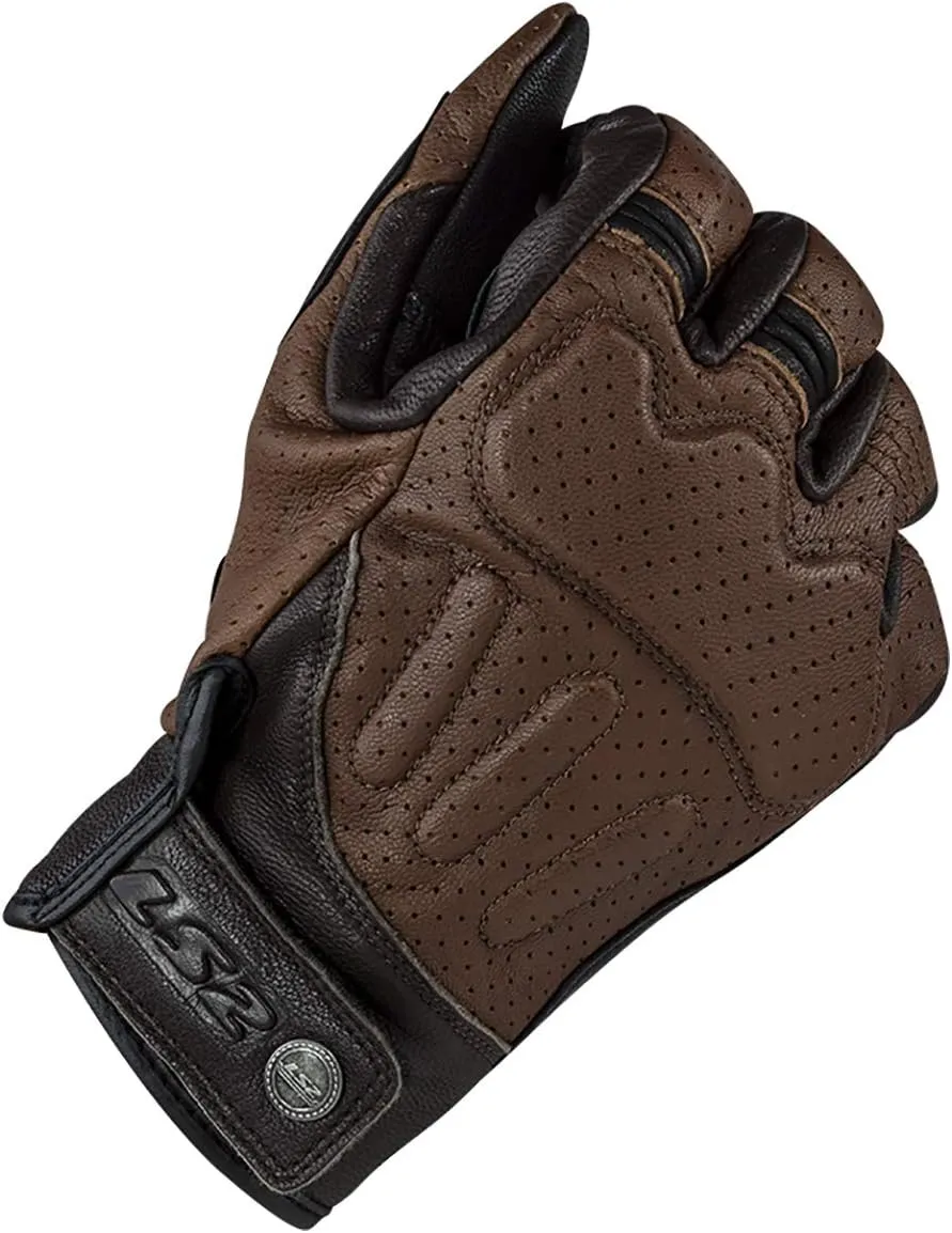LS2 Helmets Rust Glove (Brown - Medium)
