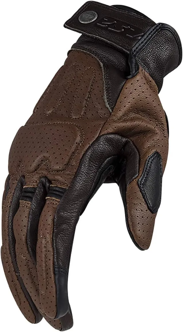 LS2 Helmets Rust Glove (Brown - Medium)