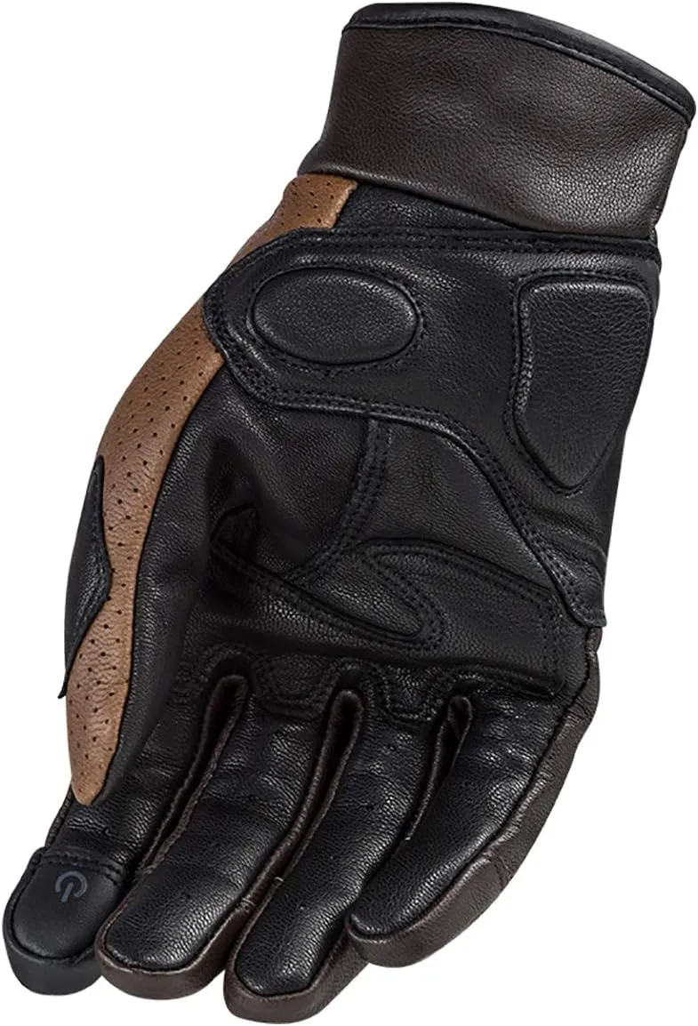 LS2 Helmets Rust Glove (Brown - Medium)