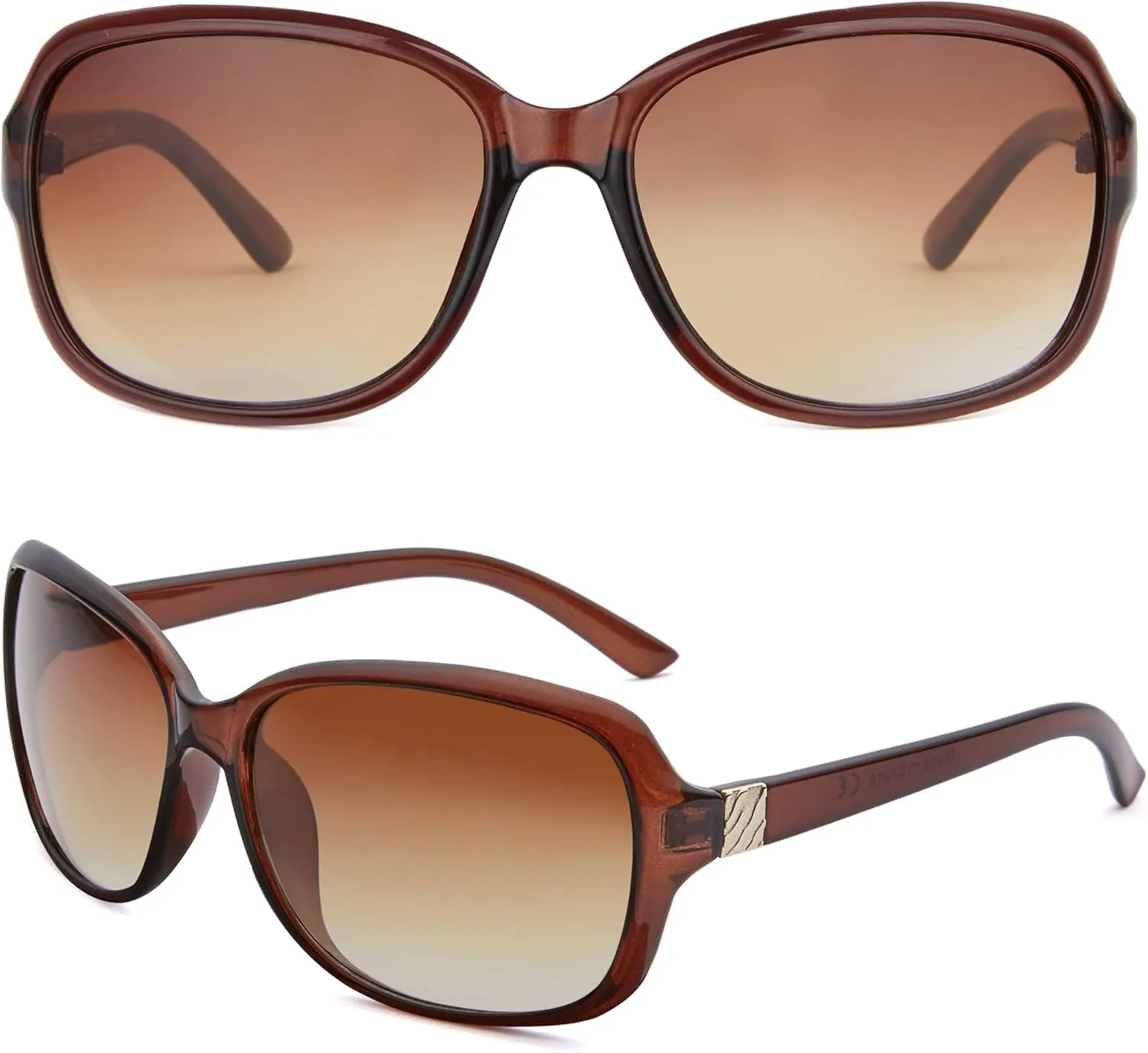 Madison Avenue 2 Pack Classic Vintage Sunglasses for Women Men,Fashion Sun Shades Glasses with UV400 Protection