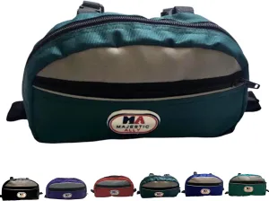 Majestic Ally Nylon Reflective Saddle Pommel Bag for Western Saddle