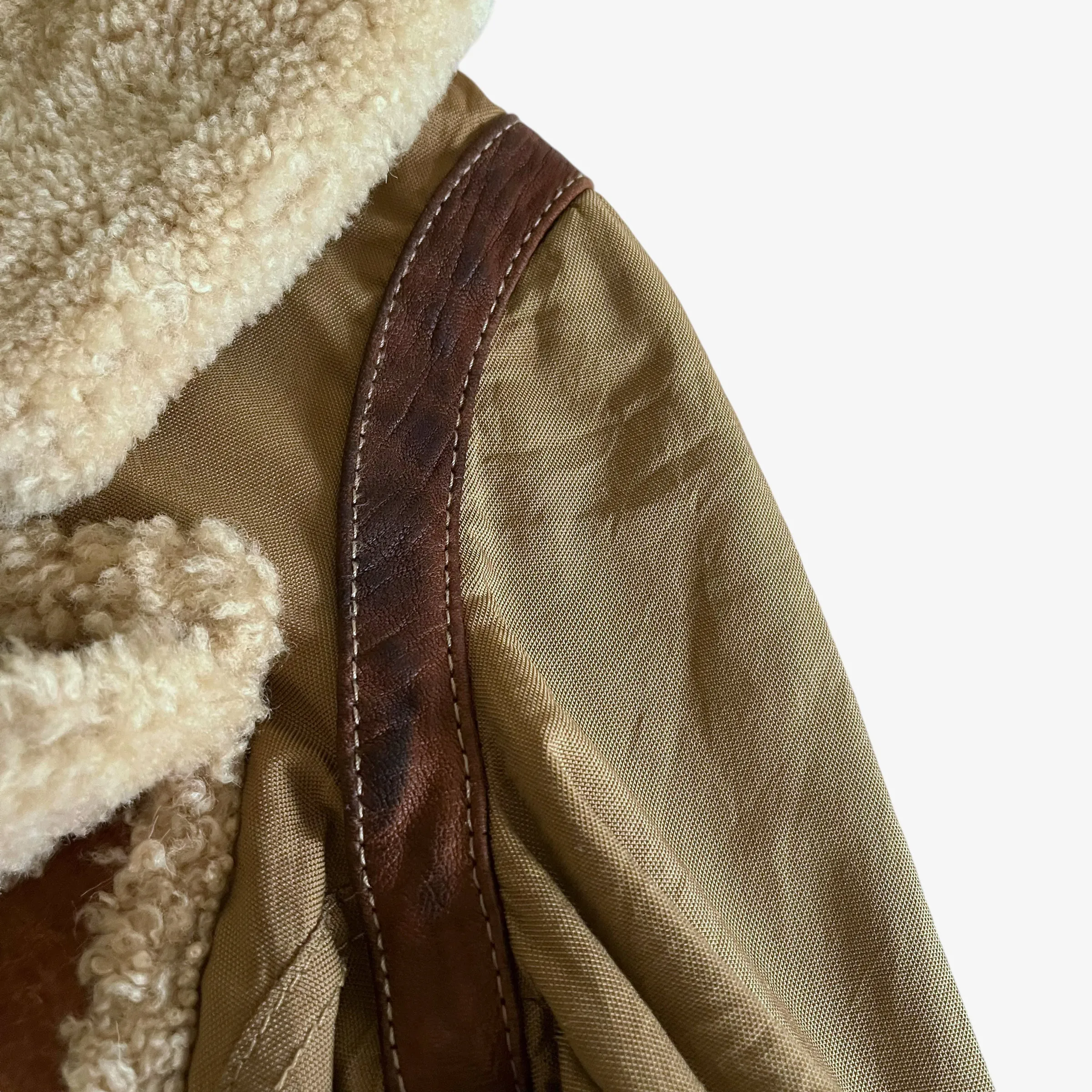 Marlboro Classics Pilot Jacket With Leather Trim (Womenswear)