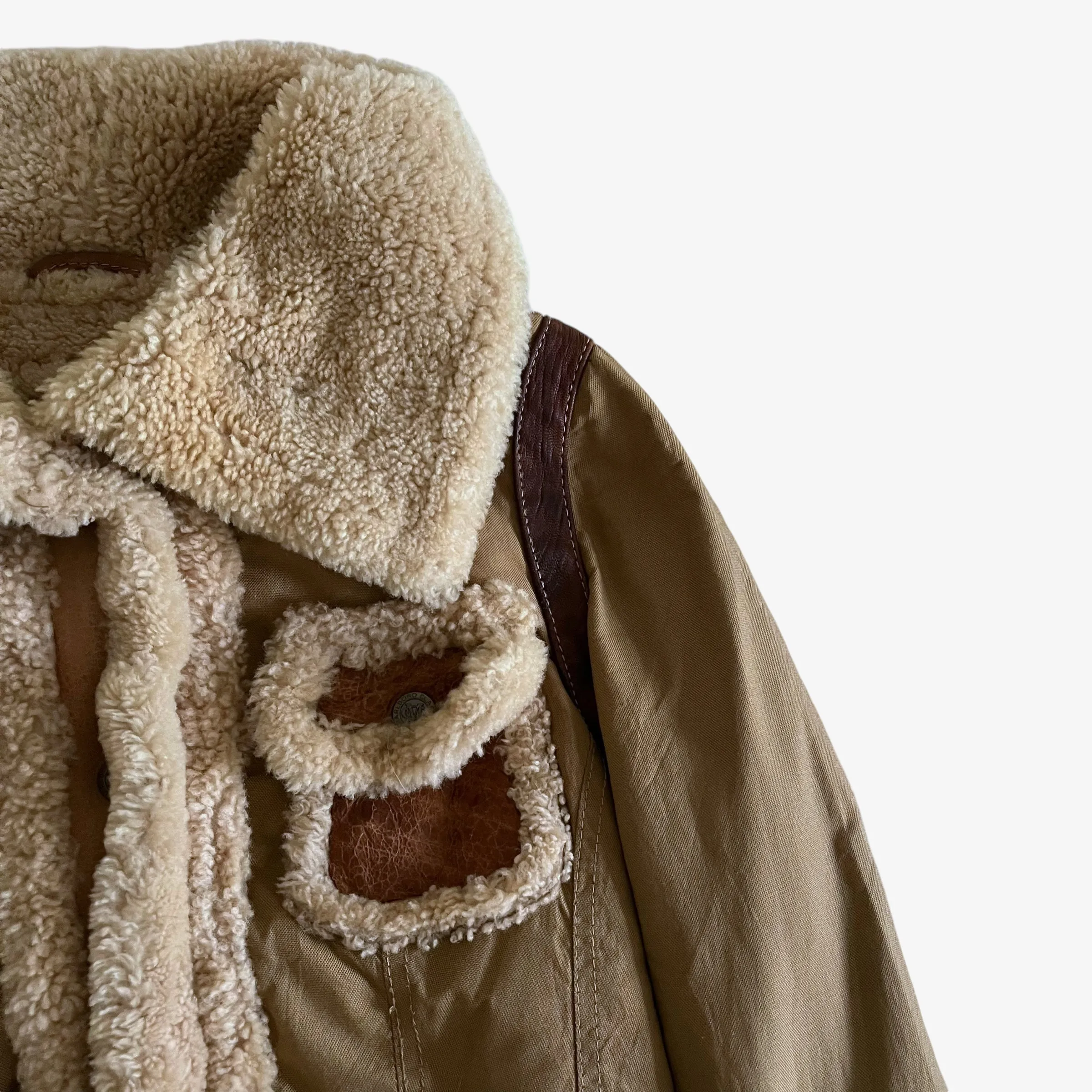 Marlboro Classics Pilot Jacket With Leather Trim (Womenswear)