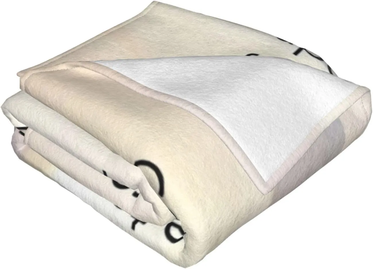 Matthew 11：28-30 40"X30" Flannel Blanket - 100% Soft Polyester, Lightweight and Warm, Suitable for Families, Camping, Travel