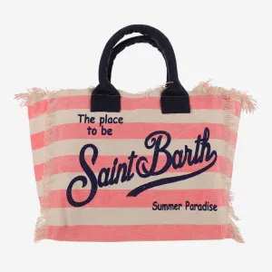 Mc2 Saint Barth Logo Print Vanity Bag
