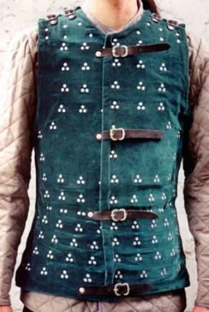 Medieval Armor Armour Thick Padded Steel Plated Gambeson Aketon Jacket