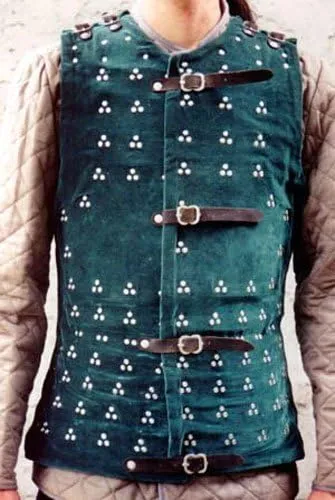 Medieval Armor Armour Thick Padded Steel Plated Gambeson Aketon Jacket