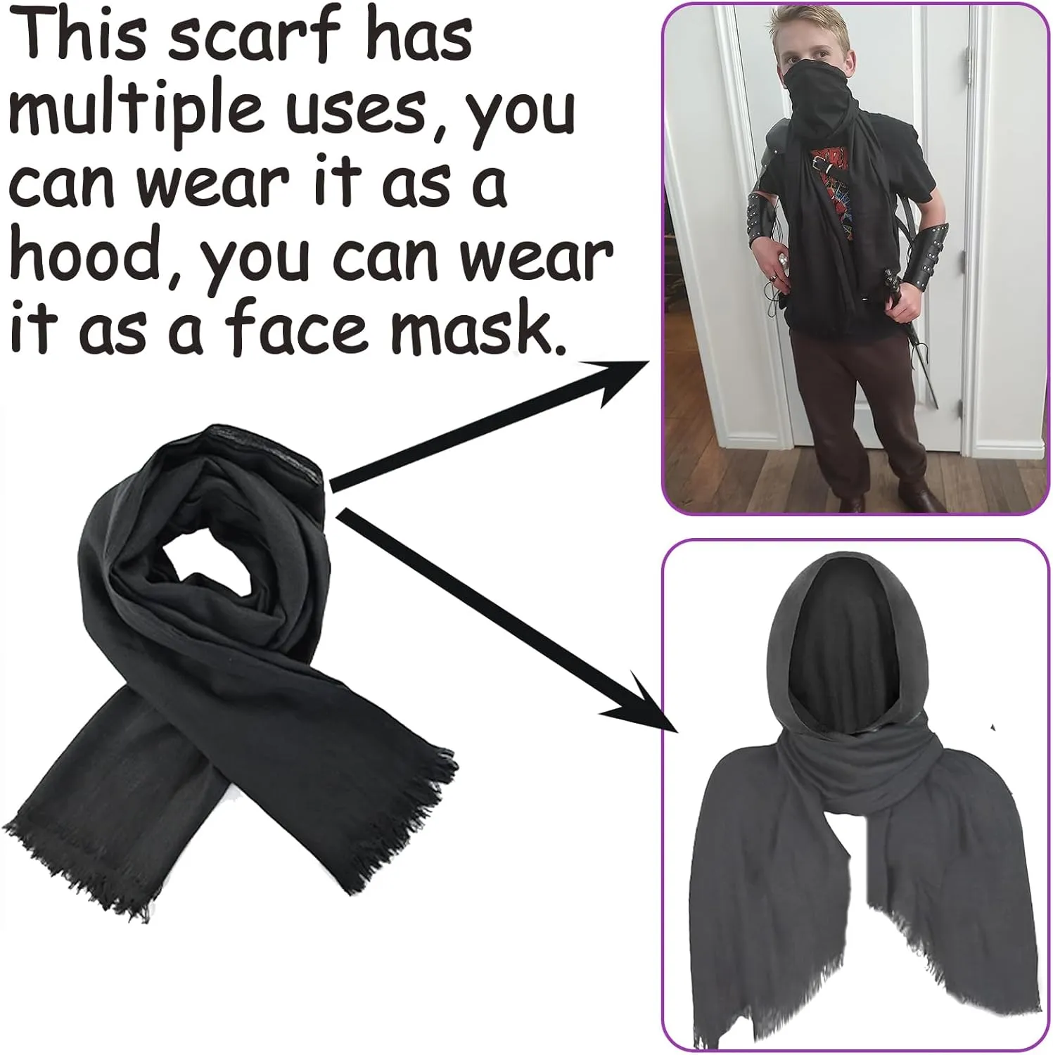 Medieval Knight Leather Men Renaissance Half Shoulder Cape Scarf Buckle Bracers Retro Sword Frog