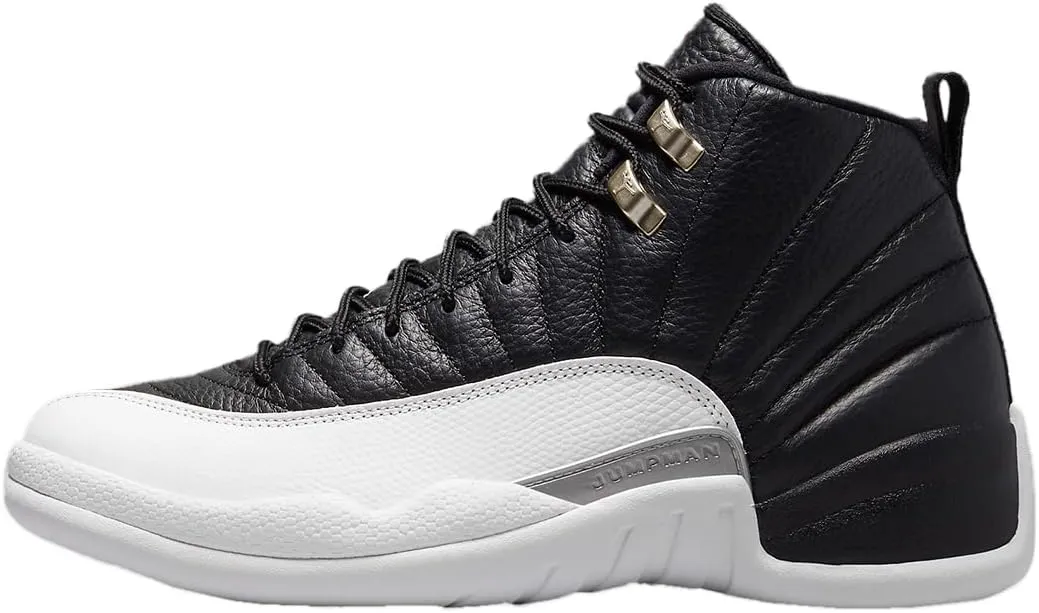 Mens Jordan 12 Retro Playoffs Black/Varsity Red-White (CT8013 006) - 13