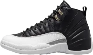 Mens Jordan 12 Retro Playoffs Black/Varsity Red-White (CT8013 006) - 13