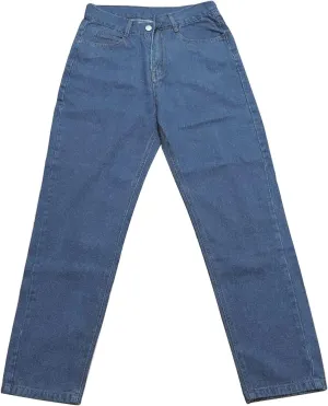Men's Regular Fit All Retro Old Men and Women Straight Korean Version Boys Casual Trousers Denim Pants Man Jeans