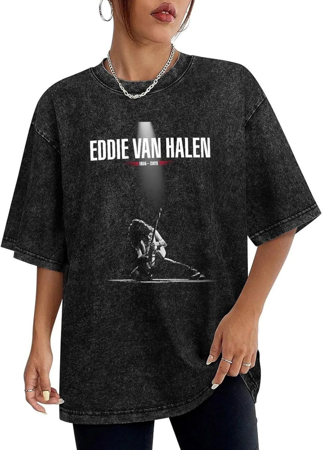 Men's Rock Legend Iconic Tribute Statement Pullover Soft Cotton Crew Neck for Music & Movie Lovers