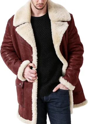 Men'S Vintage Suede Jacket Plush Collar Coats Faux Leather Jacket Men Zip Up Motorcycle Jacket Coats Retro Tops