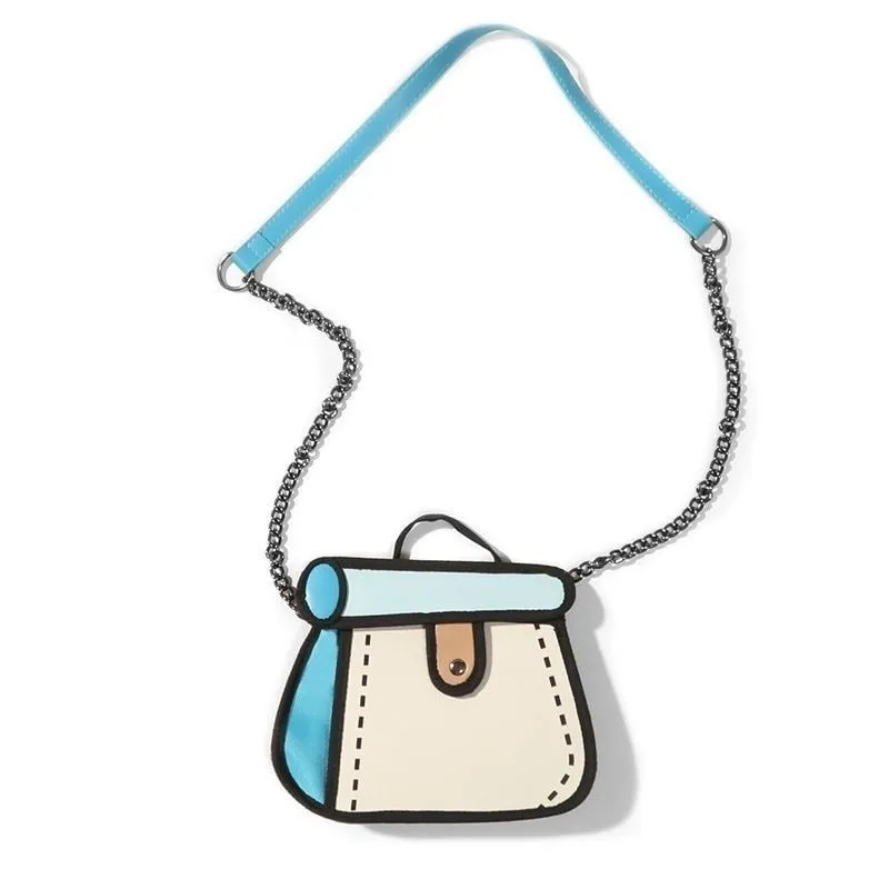 Merida 2D Prints Nylon Shoulder Bags - 3 Colors