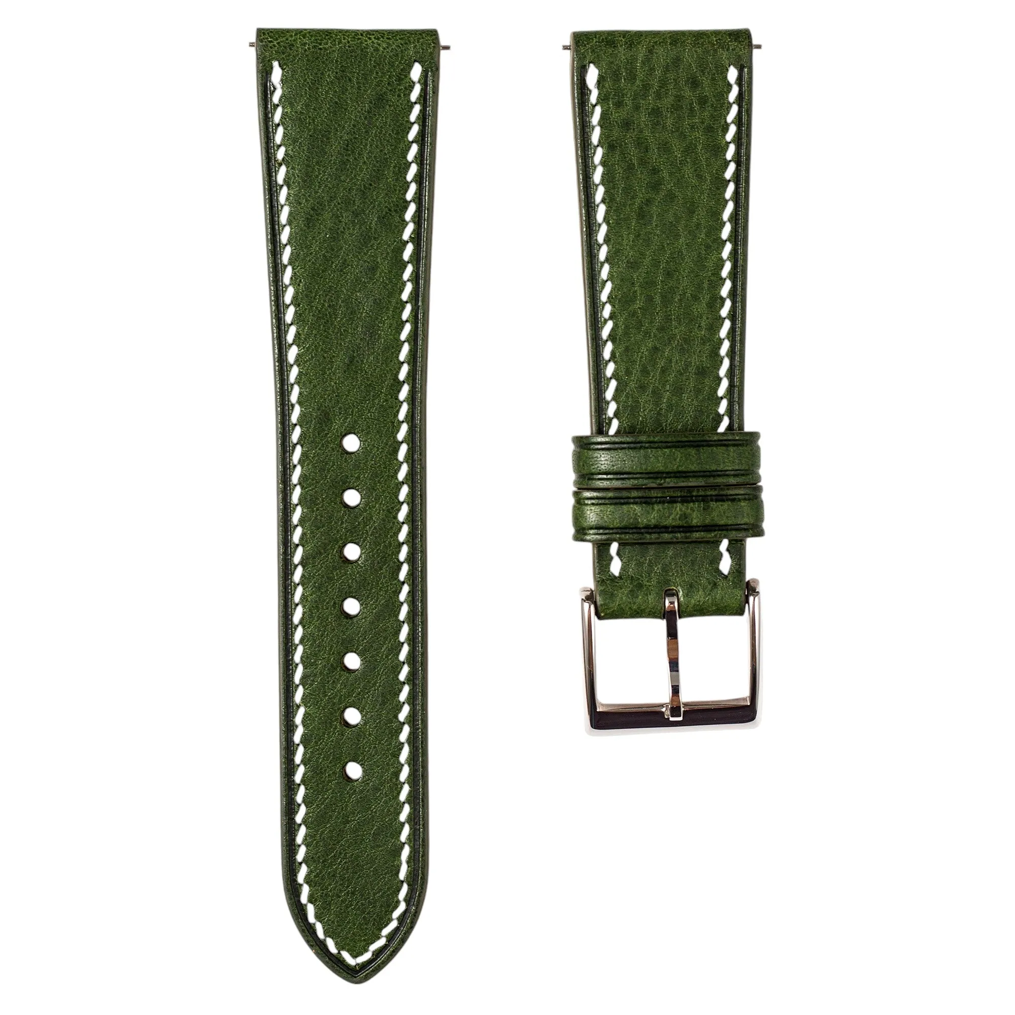 Minerva Box Leather Strap for Hamilton - Quick-Release - Yellow (2438)