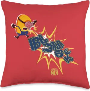 Minions Despicable Me 4 Blumock Laser Throw Pillow