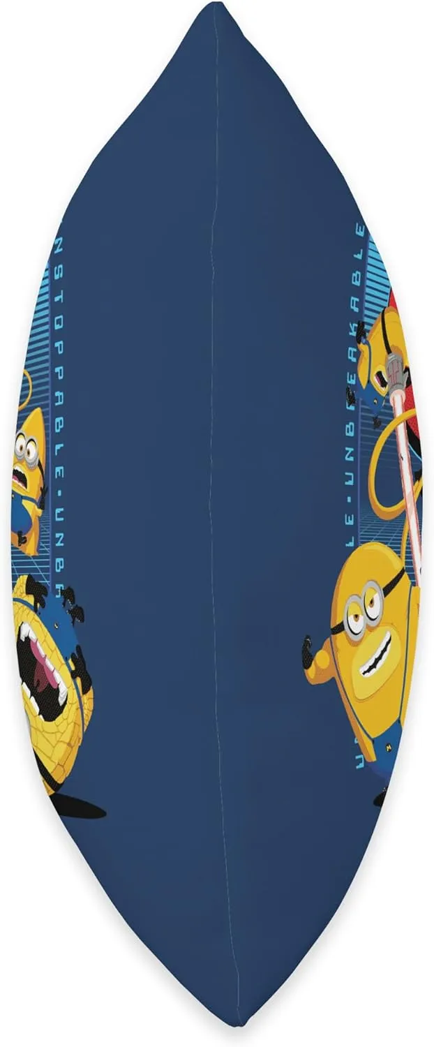 Minions Despicable Me 4 Mega Minions Group Throw Pillow