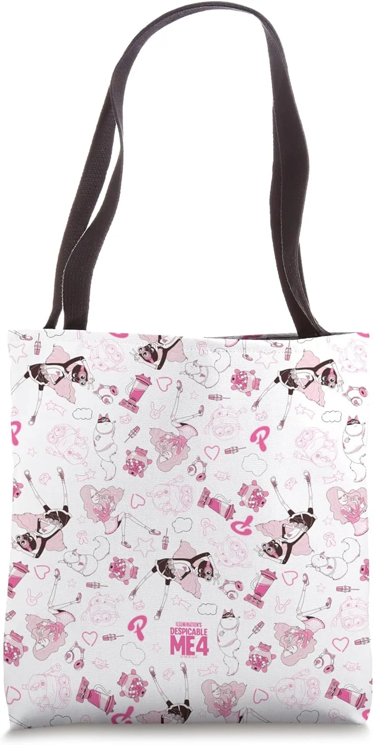 Minions Despicable Me 4 Poppin’ all over print Tote Bag