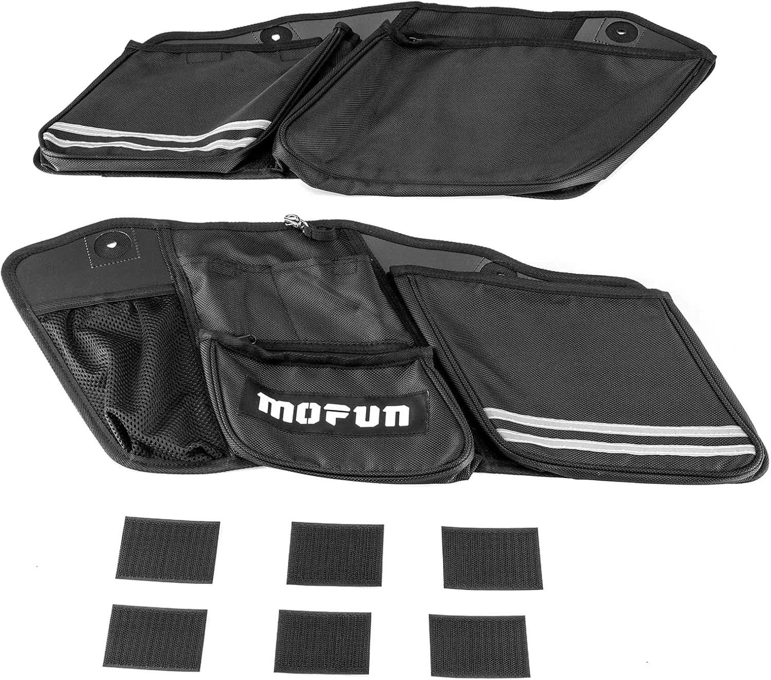 Mofun Motorcycle Saddlebag Organizers Storage Bags Saddle Bag Organizers Compatible With Harley Touring Road King Road Electra Street Glide 1993-2013