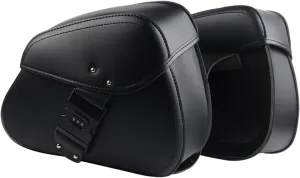 Motorcycle Leather Saddle Bag Luggage Storage Travel Bag Tool Bag for Suzuki GZ150 GZ250 Intruder 150 VL 250 Intruder 800 1400