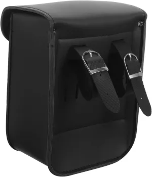 Motorcycle Side Bag Vintage Saddle Bag for Motorbike Storage Stylish Pouch for Essentials Durable Synthetic for and
