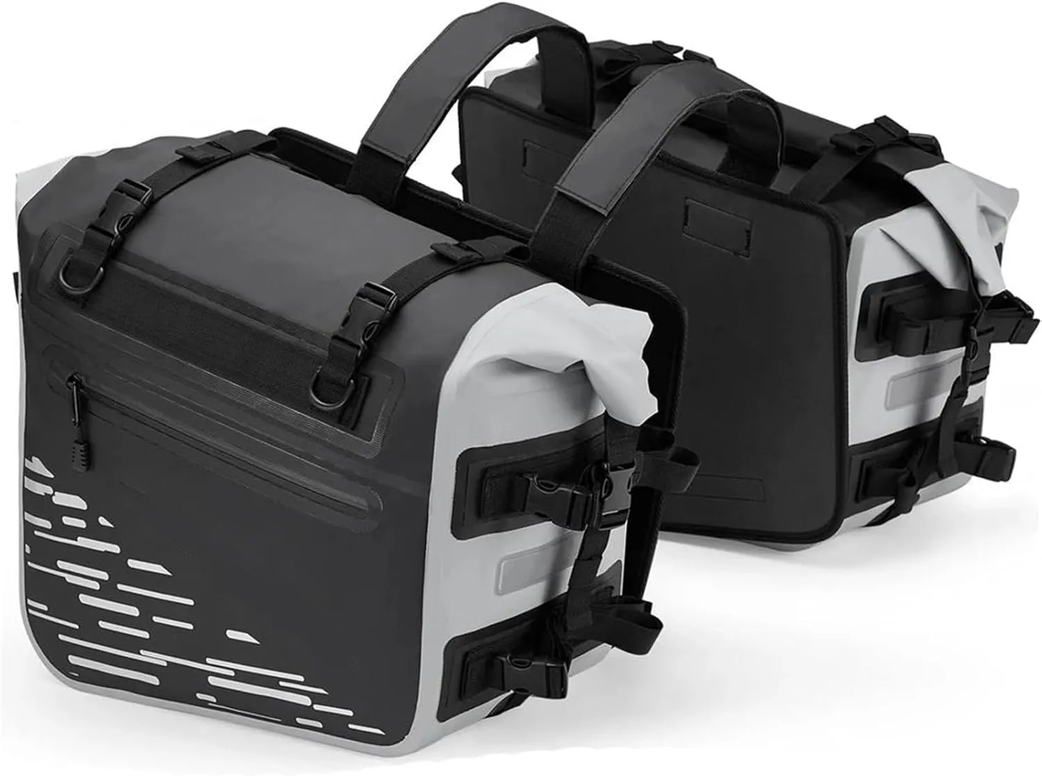 Motorcycle Side Saddlebags 1Pair 35L Outdoor Waterproof Saddle Bag for Yam&aha XSR700 TW200