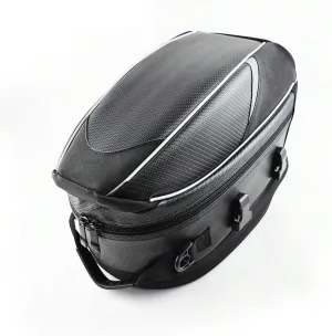 Motorcycle Tail Bag for Triumph Tiger 1200 GT/GT Pro/Rally Pro 2022, Large Capacity Water-Resistant Wear-Resistant Motorcycle Helmet Bag, Expandable Rear Seat Storage Luggage Backpack
