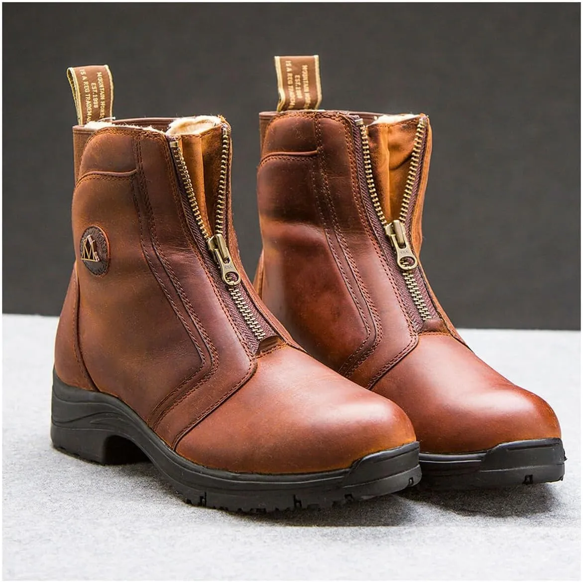 Mountain Horse Ladies Snowy River Zip Paddock Boots