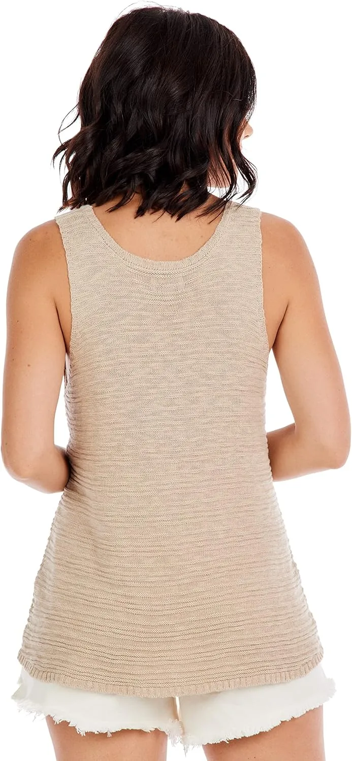 Mud Pie Women's Cherri Knit Tank