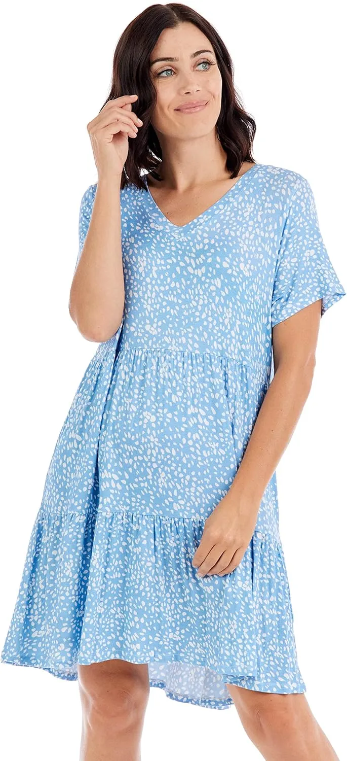 Mud Pie Women's Tammy Tiered Dress