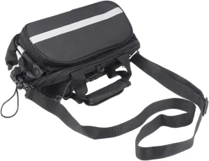Multi-functional Bike Trunk Bag Shoulder Strap Rear Seat Pannier Rainproof for -weather Riding
