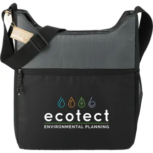 NBN Trailhead Recycled Zippered Tote with Full Color Print