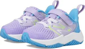New Balance Kids ITRAVHG2 Running Shoe, Lilac Glo/Sky Blue/Pixel Green, 7 US Unisex Toddler