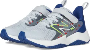 New Balance YTRAVKG2 Running Shoe, Granite/Inkwell/Pixel Green, 6.5 Wide US Unisex Big_Kid