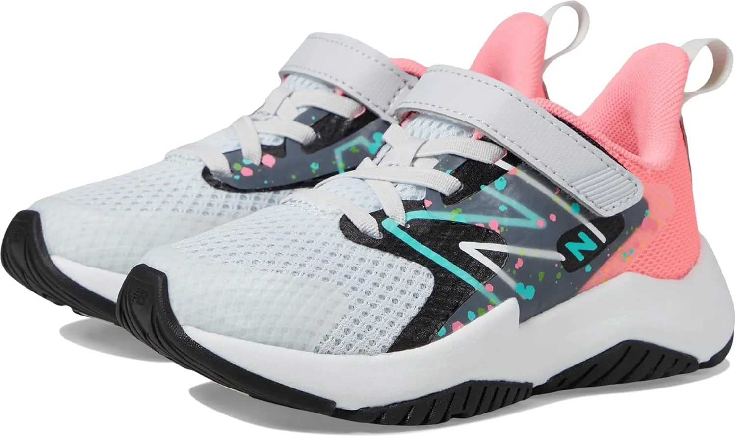 New Balance YTRAVKP2 Running Shoe, Grey, 13.5 X-Wide US Unisex Little_Kid