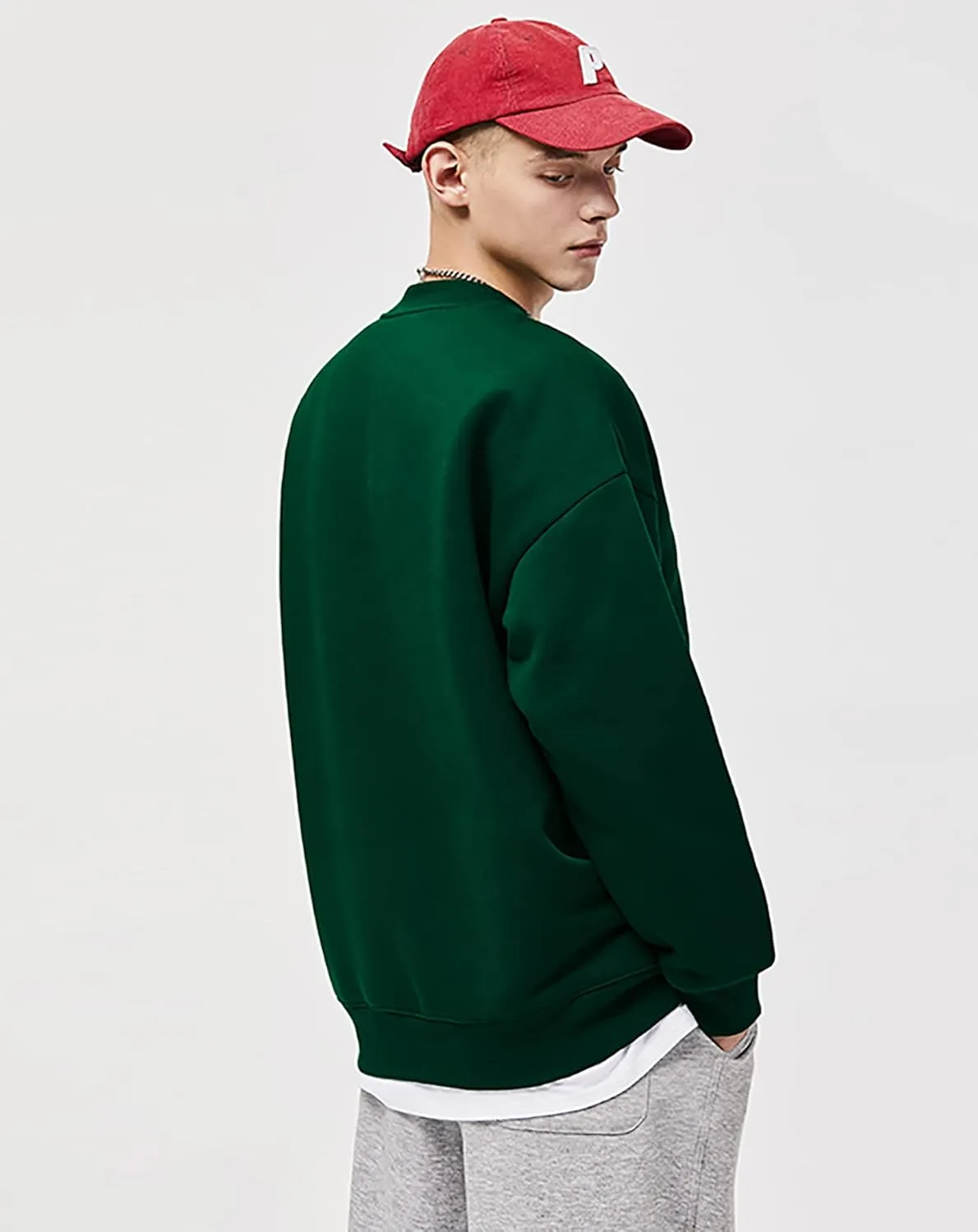 Niepce Inc Streetwear Crewneck Graphic Men's Sweatshirt Pullover