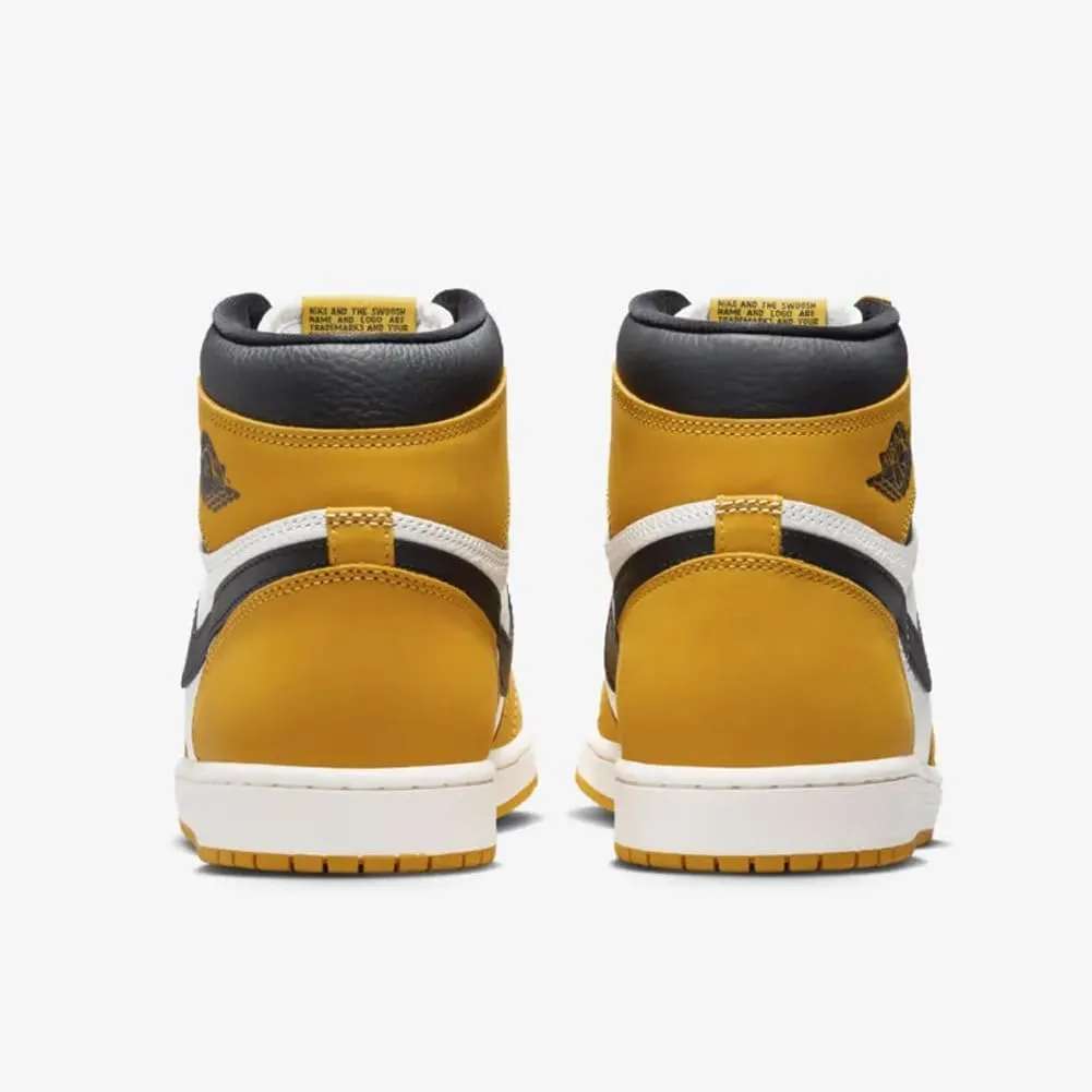 NIKE Air Jordan 1 Retro High OG Yellow Ochre (DZ5485-701, Yellow Ochre/Sail/Black)