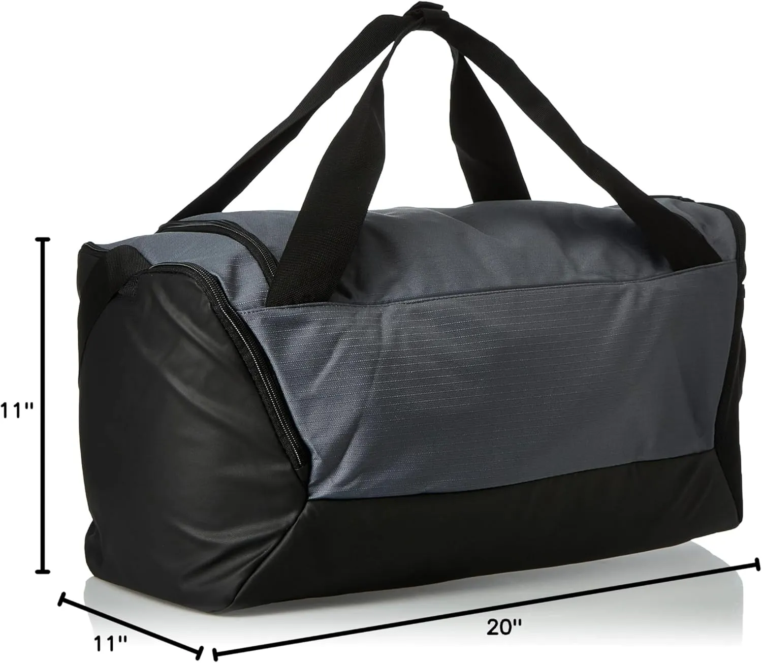Nike Brasilia Small Duffel-9.0, Black/Black/White, One Size