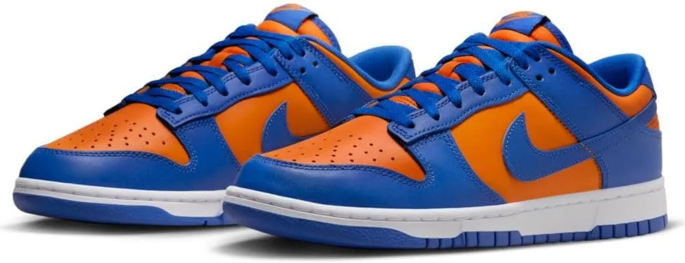 Nike Dunk Low Retro Men's Shoes (DV0833-800, Bright Ceramic/University Red/White/)