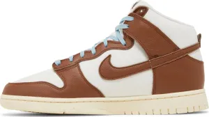 Nike Mens Dunk High Retro PRM DQ8800 200 Pecan and Sail - Size 11