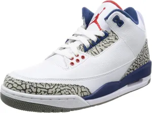 Nike Mens Jordan 3 Retro Basketball Shoes