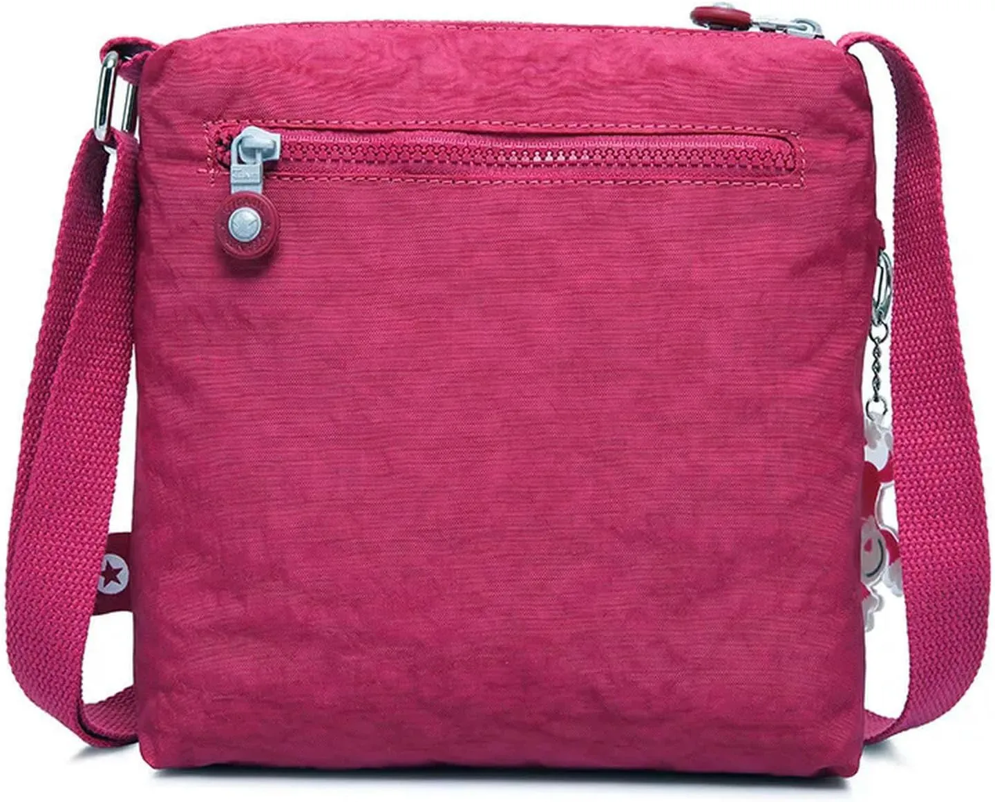 Nylon Men Women Shoulder Messenger Bag Small Cross Body Phone Purse Lightweight Blue Grey Black Red