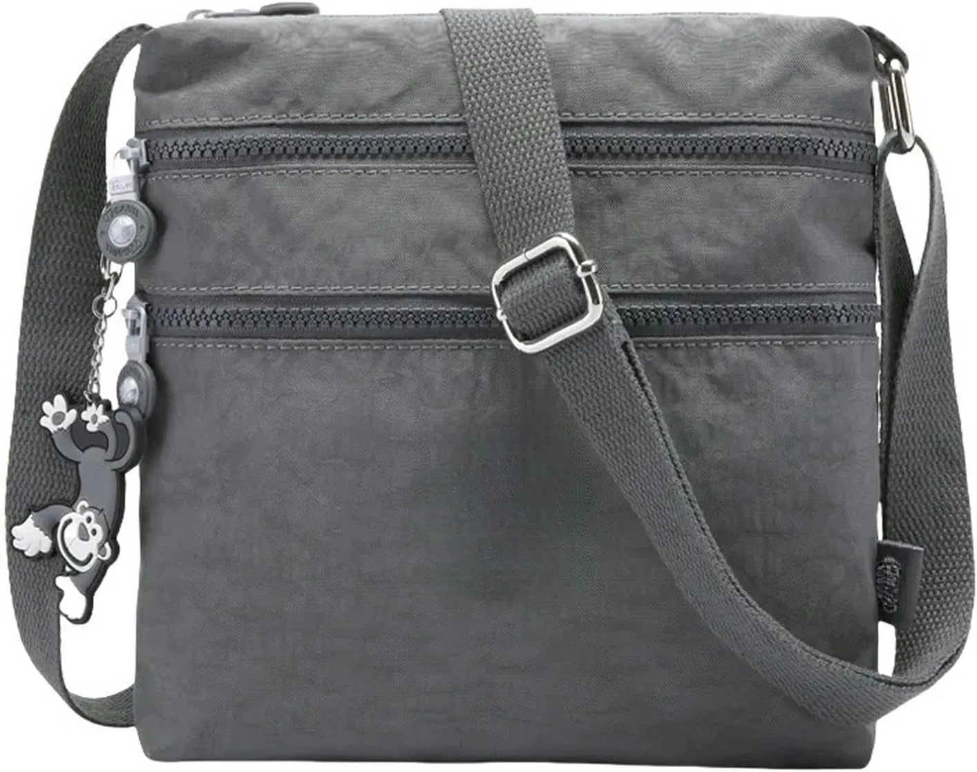 Nylon Men Women Shoulder Messenger Bag Small Cross Body Phone Purse Lightweight Blue Grey Black Red
