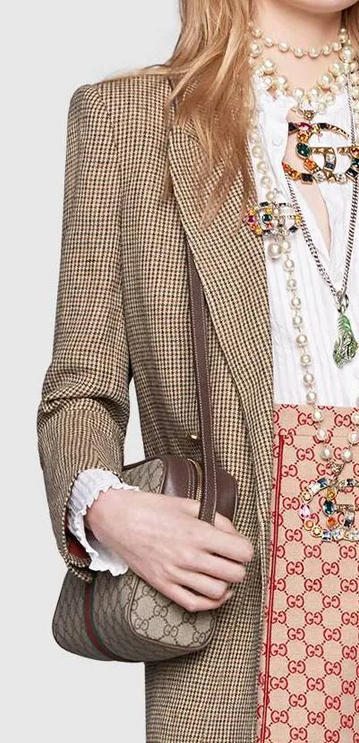 Ophidia GG Supreme Small Shoulder Bag