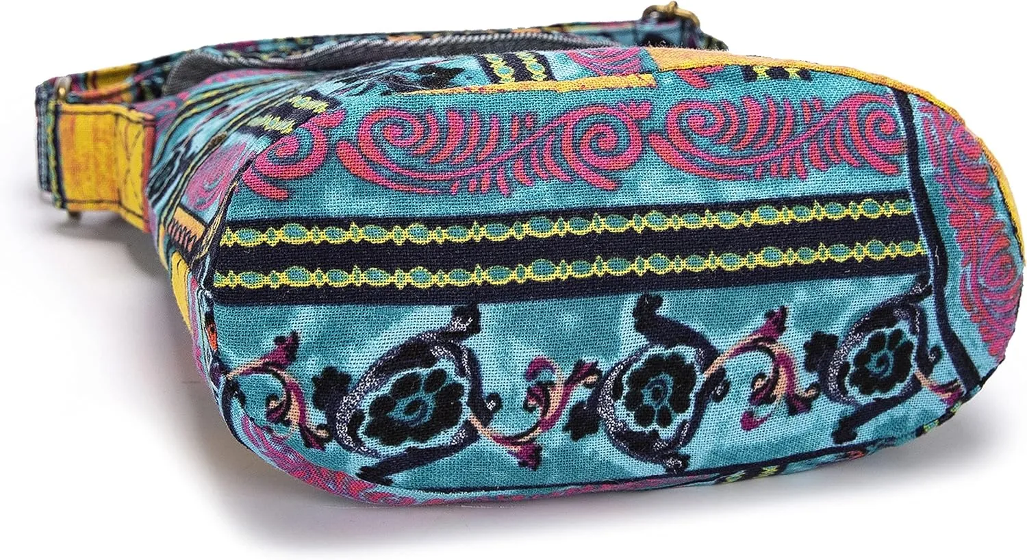 OPQRSTU Women's Retro Small Size Canvas Shoulder Bag Hippie Boho Crossbody Handbag