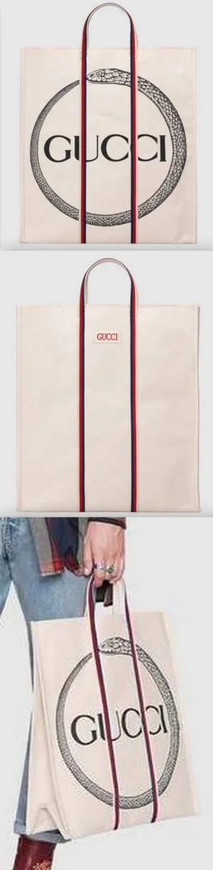 Ouroboros Print Tote