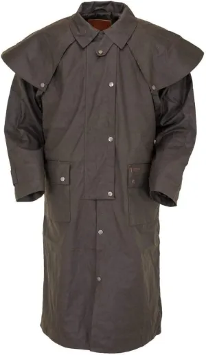 Outback Trading Company Unisex 2042 Low Rider Waterproof Breathable Full-Length Oilskin Duster Coat
