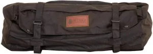 Outback Trading Unisex 2004 Waterproof Breathable Brown Oilskin Cotton Equestrian Cantle Saddle Bag for Horse Riding