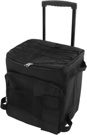 Outdoor Large Capacity Cooler Bag, Insulation Bag, Folding Camping Cooler with Wheels, Insulated Large Food Storage Pack for Outdoor Travel, Fishing, Picnic, Beach, Travel, Water Container
